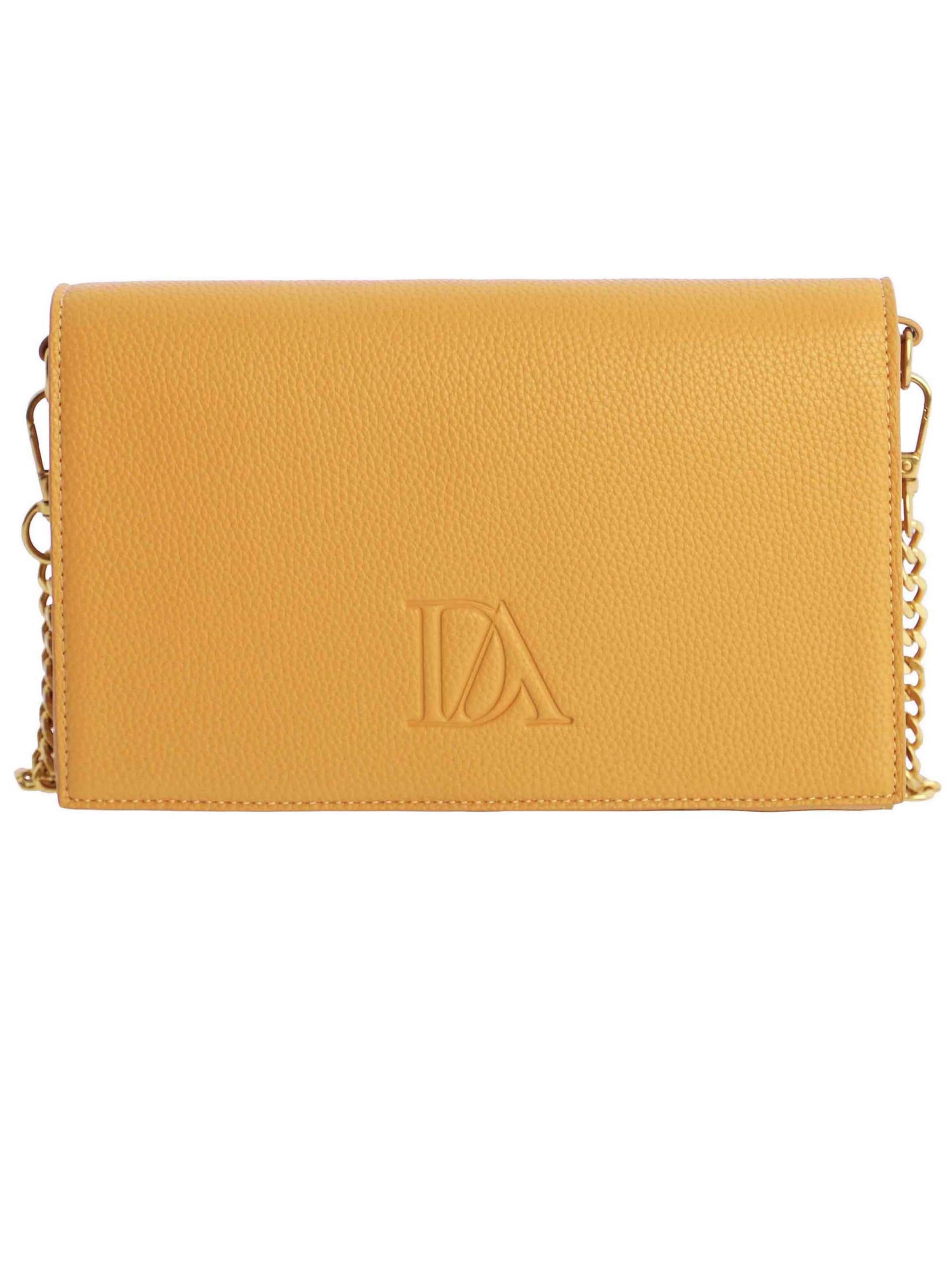 Don Algodon - Bolso de hombro 'Marbella' en amarillo: frente