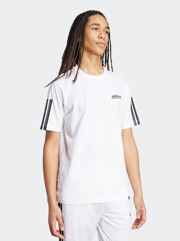 ADIDAS SPORTSWEAR Funktsionaalne särk, värv valge: eest vaates