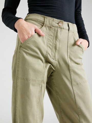 Marks & Spencer Lużny krój Spodnie w kolorze zielony