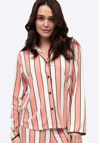 Camicia da notte 'Bonnie' di Cyberjammies in rosso: frontale