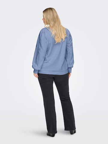 ONLY Carmakoma Sweatshirt 'CARFemme' i blå