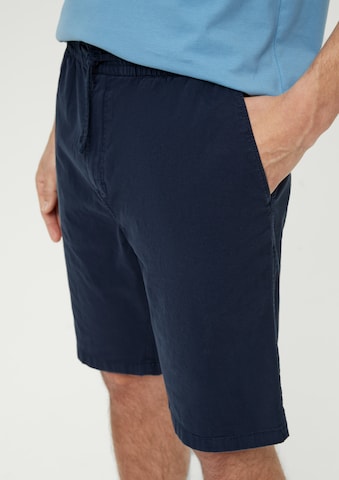 QS Regular Pants in Blue: front