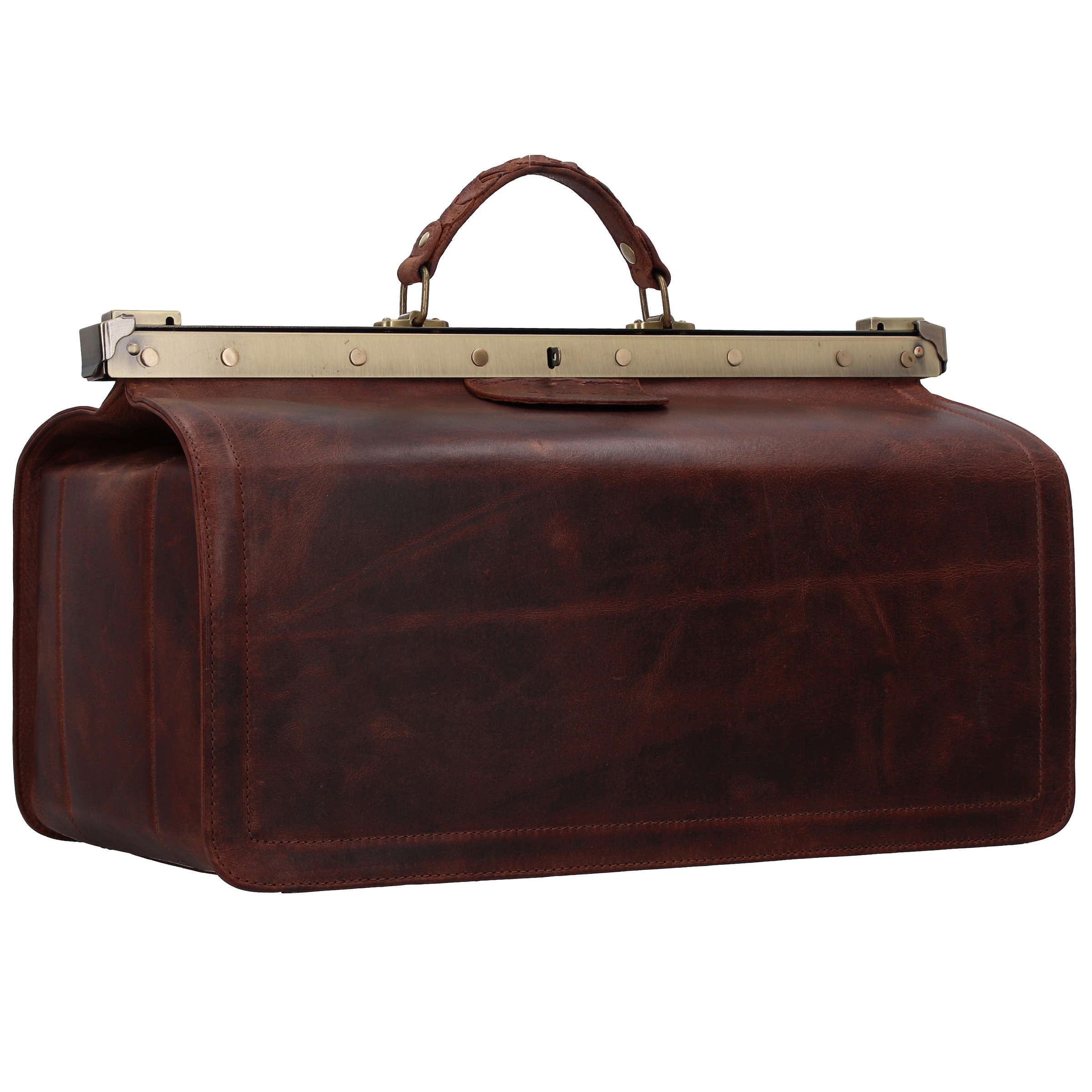 Greenland Nature Handtas 'Montana' in Bruin