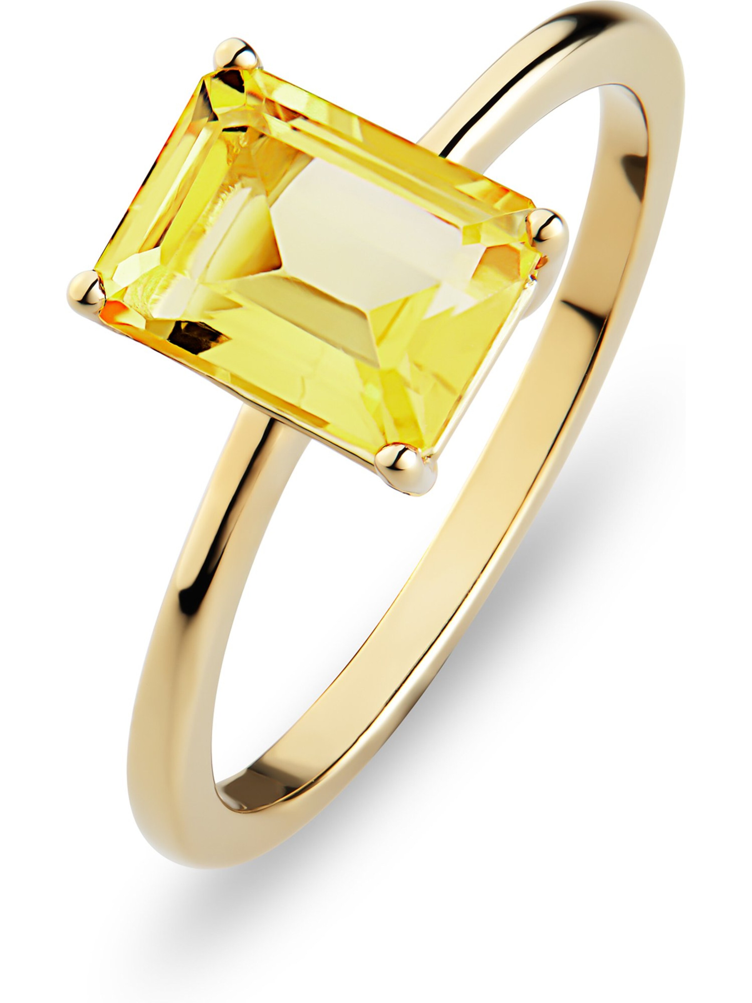 CHRIST Ring in Gold: Vorderseite