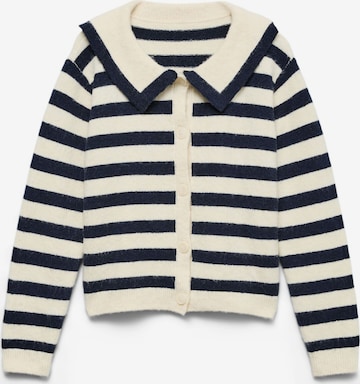 VERO MODA Knit cardigan 'VMSailor' in Blue: front