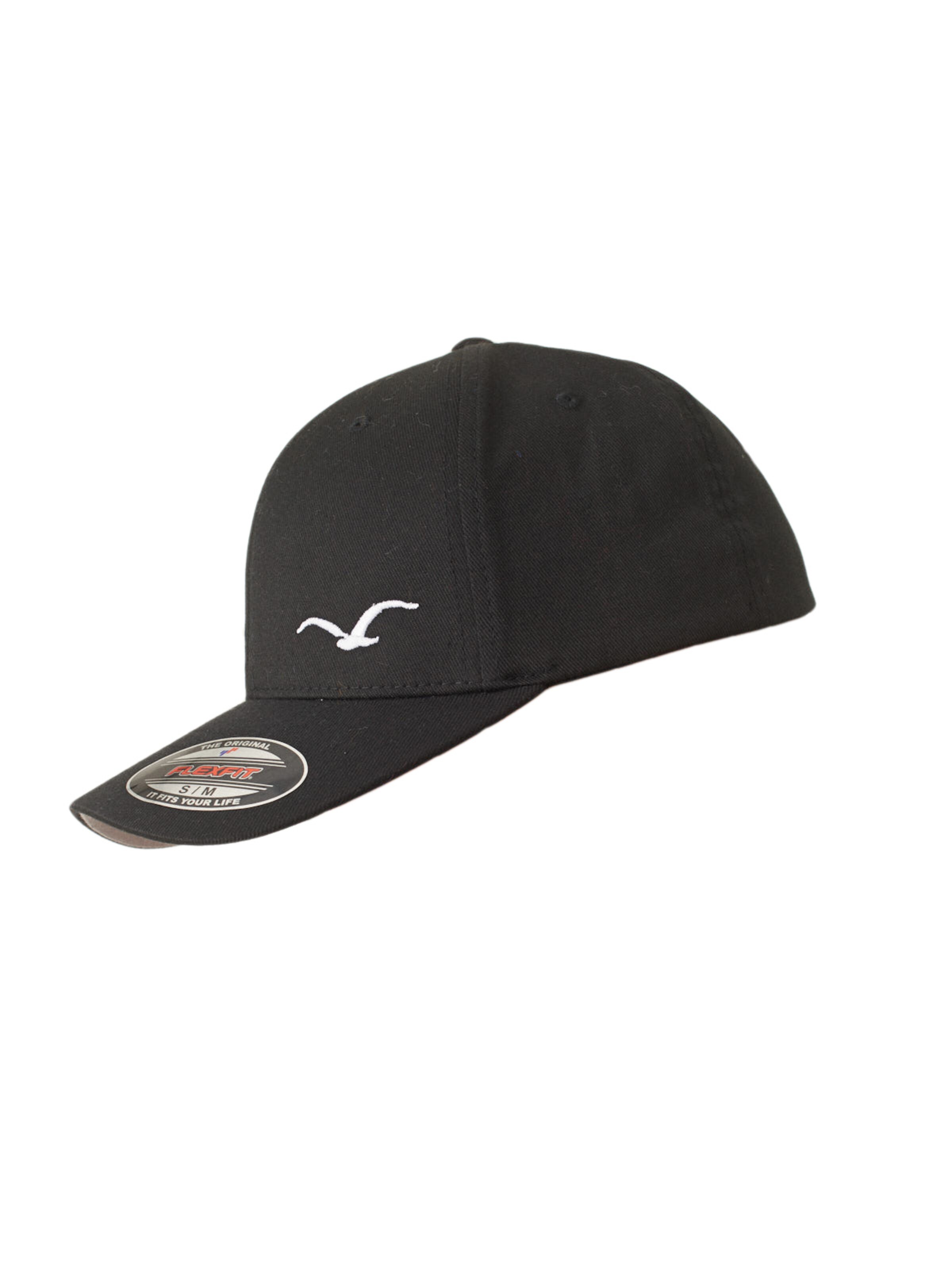 Cleptomanicx Cap 'Flex' in Black: front