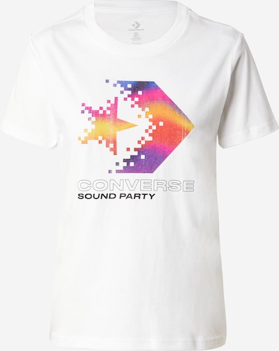 CONVERSE Shirts 'CHUCK TAYLOR' i lilla / pink / sort / hvid, Produktvisning