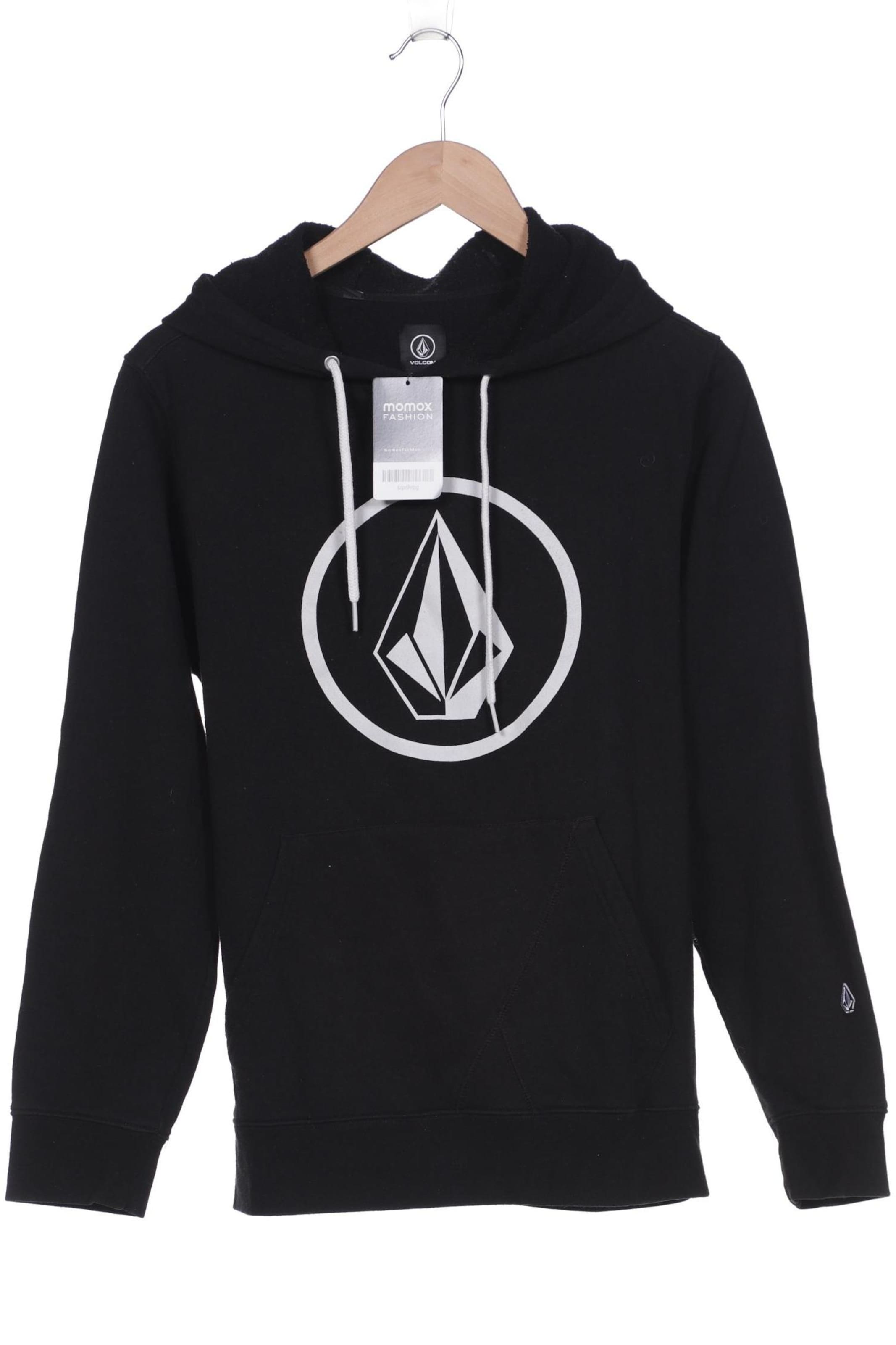 Volcom Kapuzenpullover S in Schwarz: Vorderseite