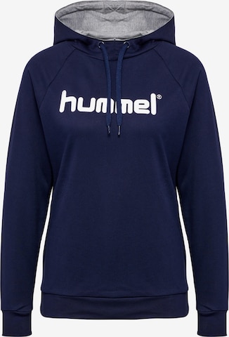 Hummel Sports sweatshirt in Blue: front