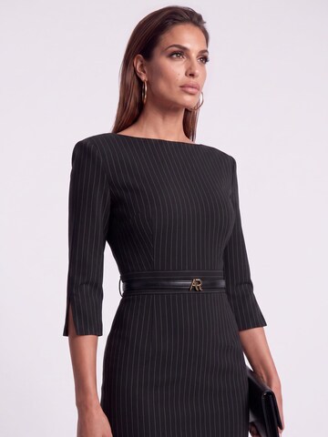 AUDRAY - Vestido de bainha 'Ginger' em preto