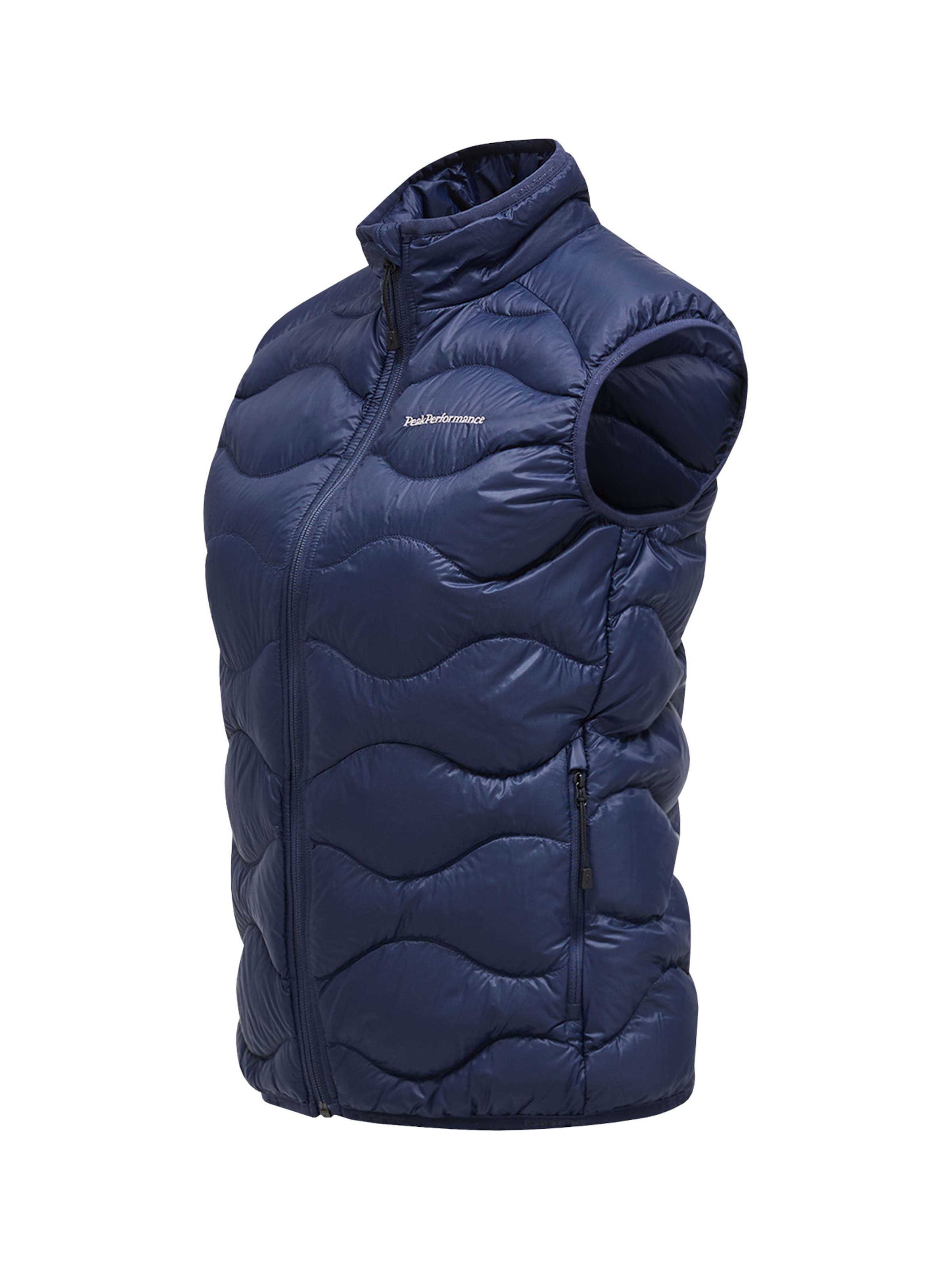 PEAK PERFORMANCE Vest 'Helium  Down  Vest' in Blue