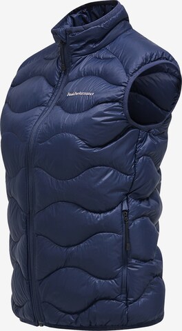 PEAK PERFORMANCE Bodywarmer 'Helium  Down  Vest' in Blauw