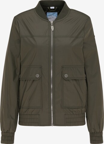 usha BLUE LABEL Between-Season Jacket in Green: front