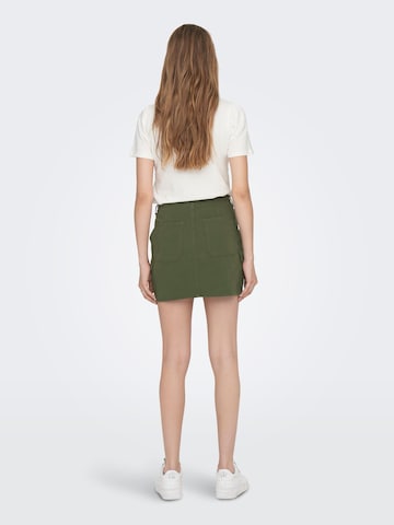 ONLY - Falda en verde