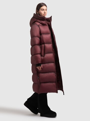 khujo Wintermantel 'Zinnia' in Rot