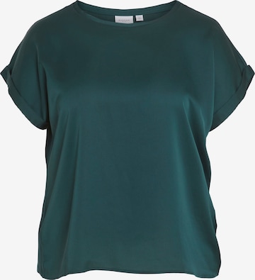 EVOKED Blouse in Groen: voorkant