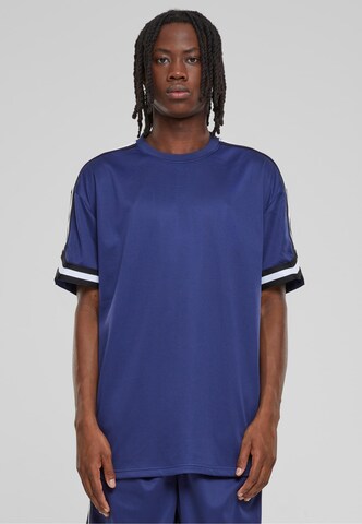 T-Shirt Urban Classics en bleu : devant