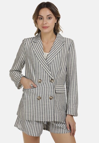 DreiMaster Vintage Blazer in Grey: front