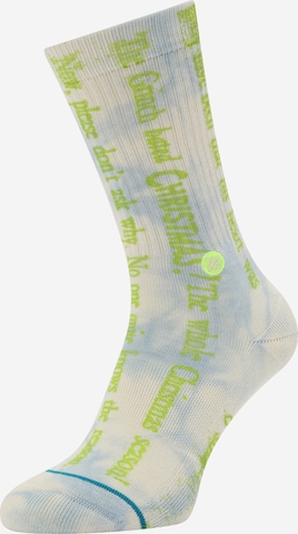 Stance Socks 'MERRY GRINCHMAS' in White: front