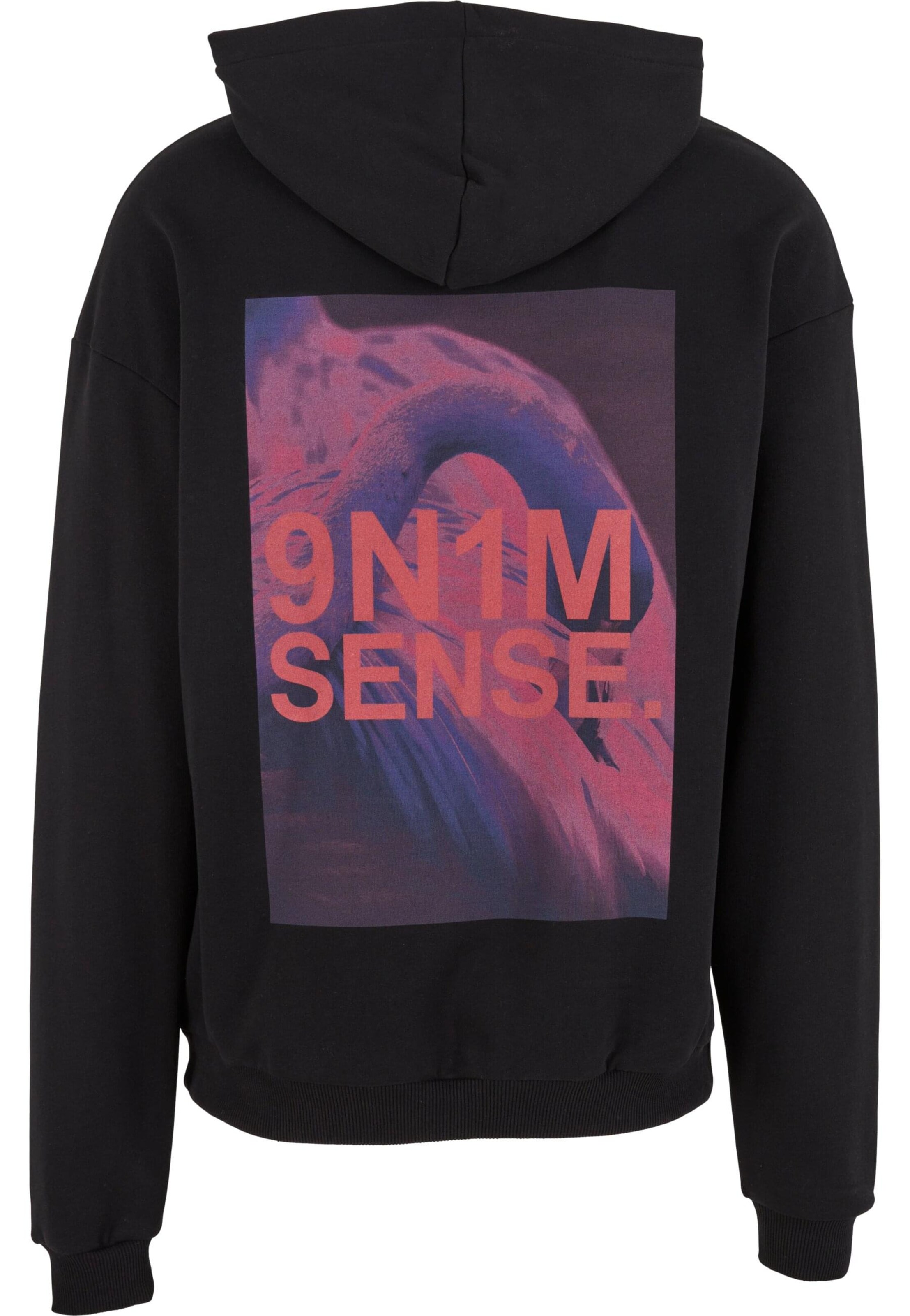 9N1M SENSE Sweatshirt 'Python' in Black