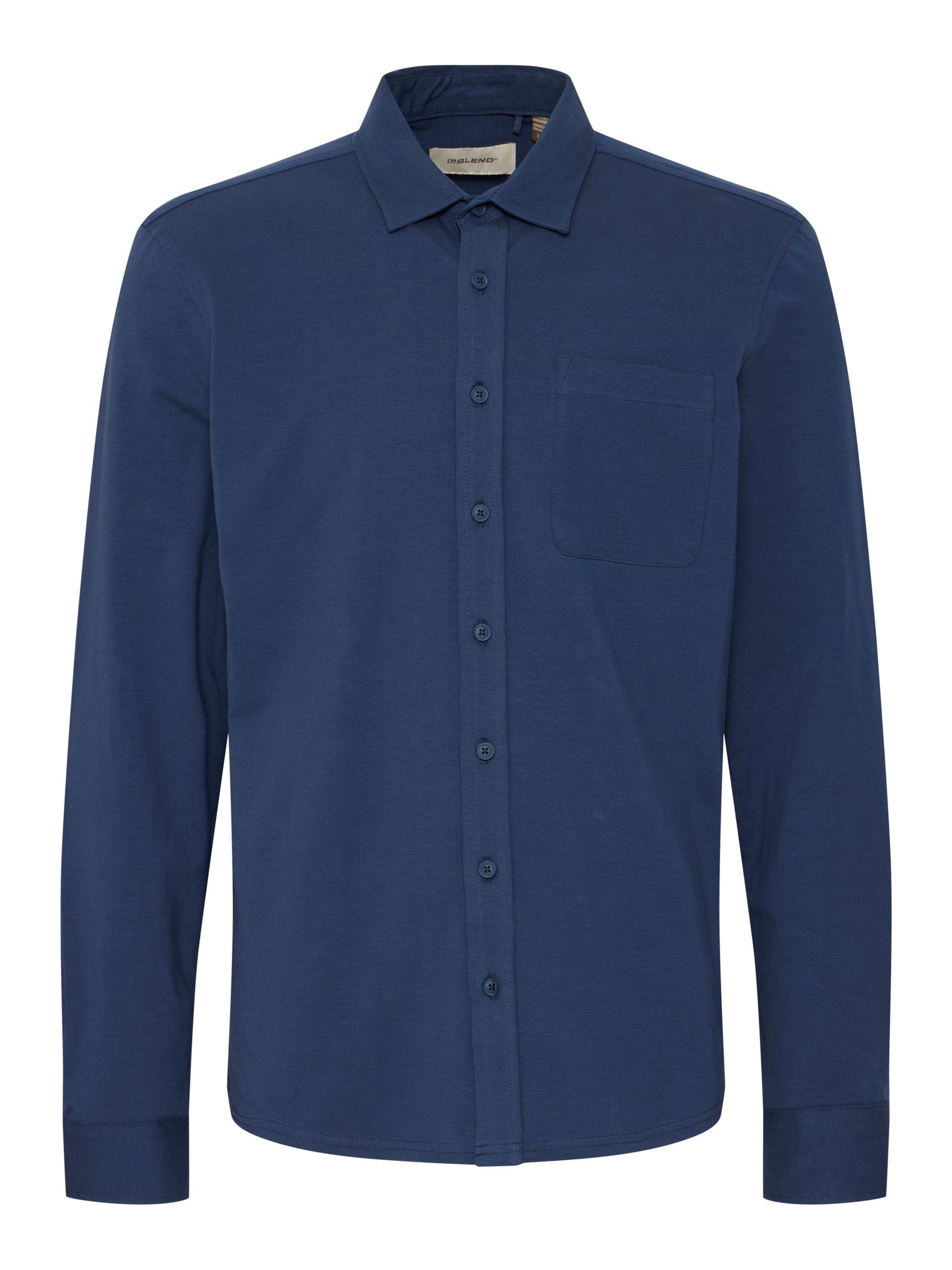 Regular fit Camicia ' BHALO ' di BLEND in blu: frontale