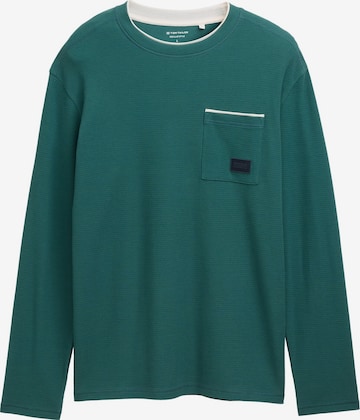 TOM TAILOR Shirt in Green: front