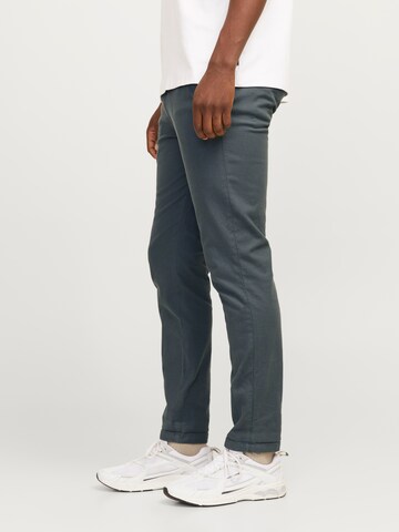 JACK & JONES - Slimfit Pantalón chino 'JPSTMarco Fury' en gris