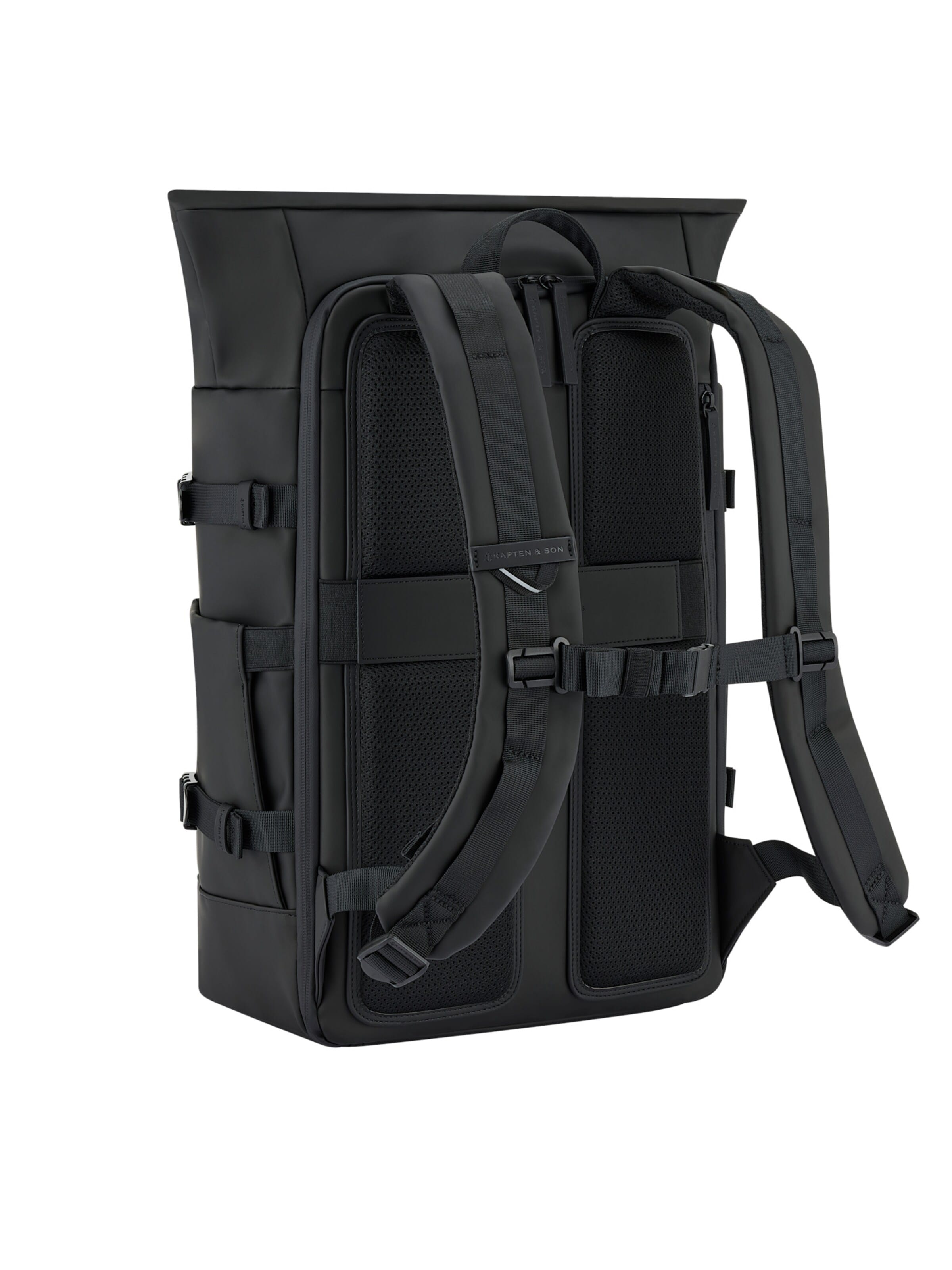 Kapten & Son Rucksack 'Helsinki Pro' in Schwarz