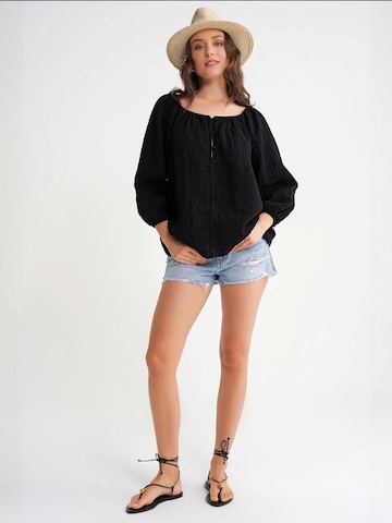 Camicia da donna di MixRay in nero