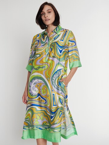 Robe-chemise 'Pebola' Ana Alcazar en mélange de couleurs : devant