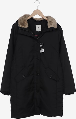 TOM TAILOR Jacket & Coat in XXL in Black: front
