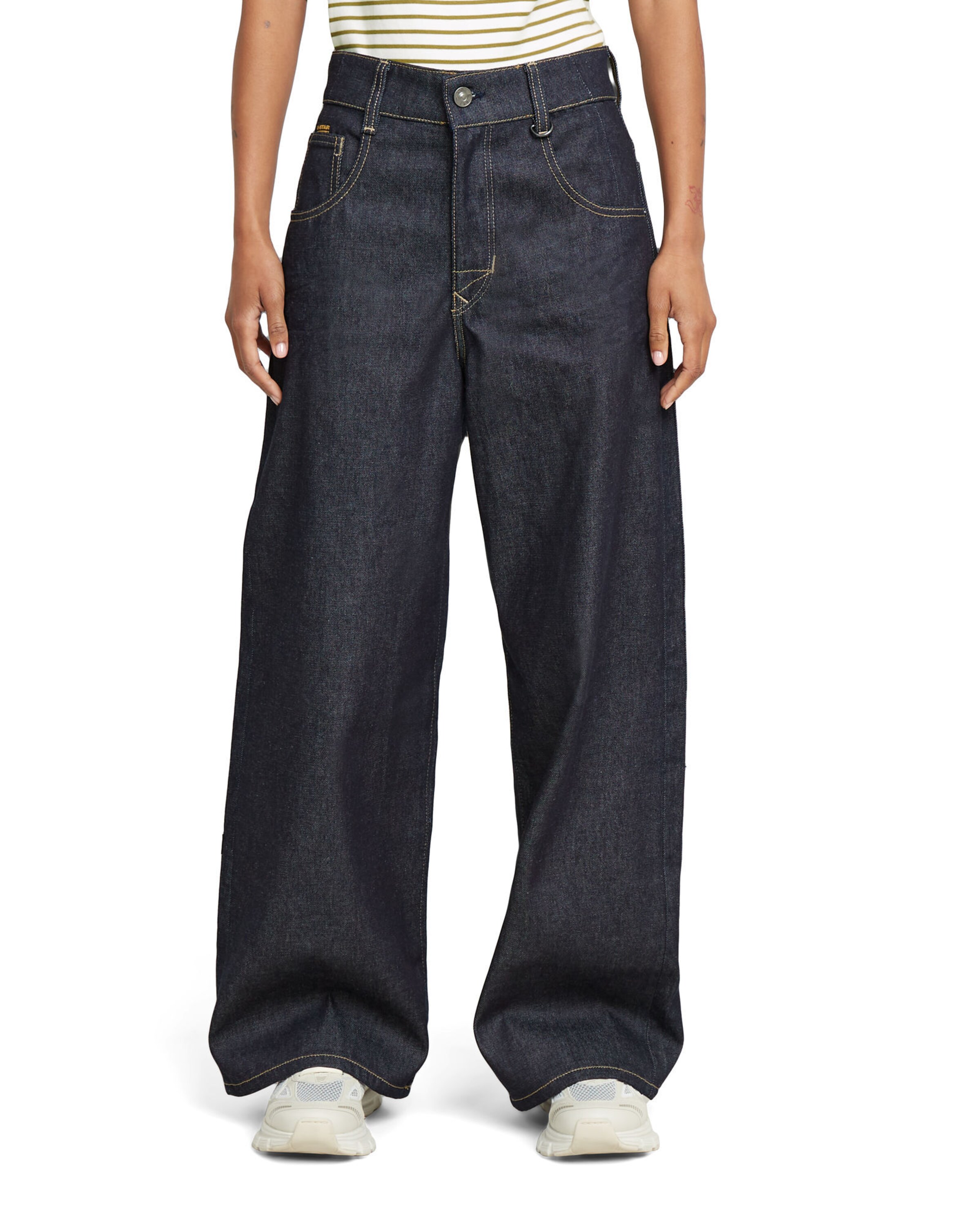 G-STAR Wide leg Jeans 'Skater' in Blue: front
