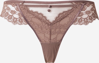 Hunkemöller Stringit 'Daisy' värissä ruskea, Tuotenäkymä