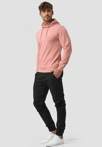 INDICODE JEANS Sweatshirt 'Simpson' in Pink