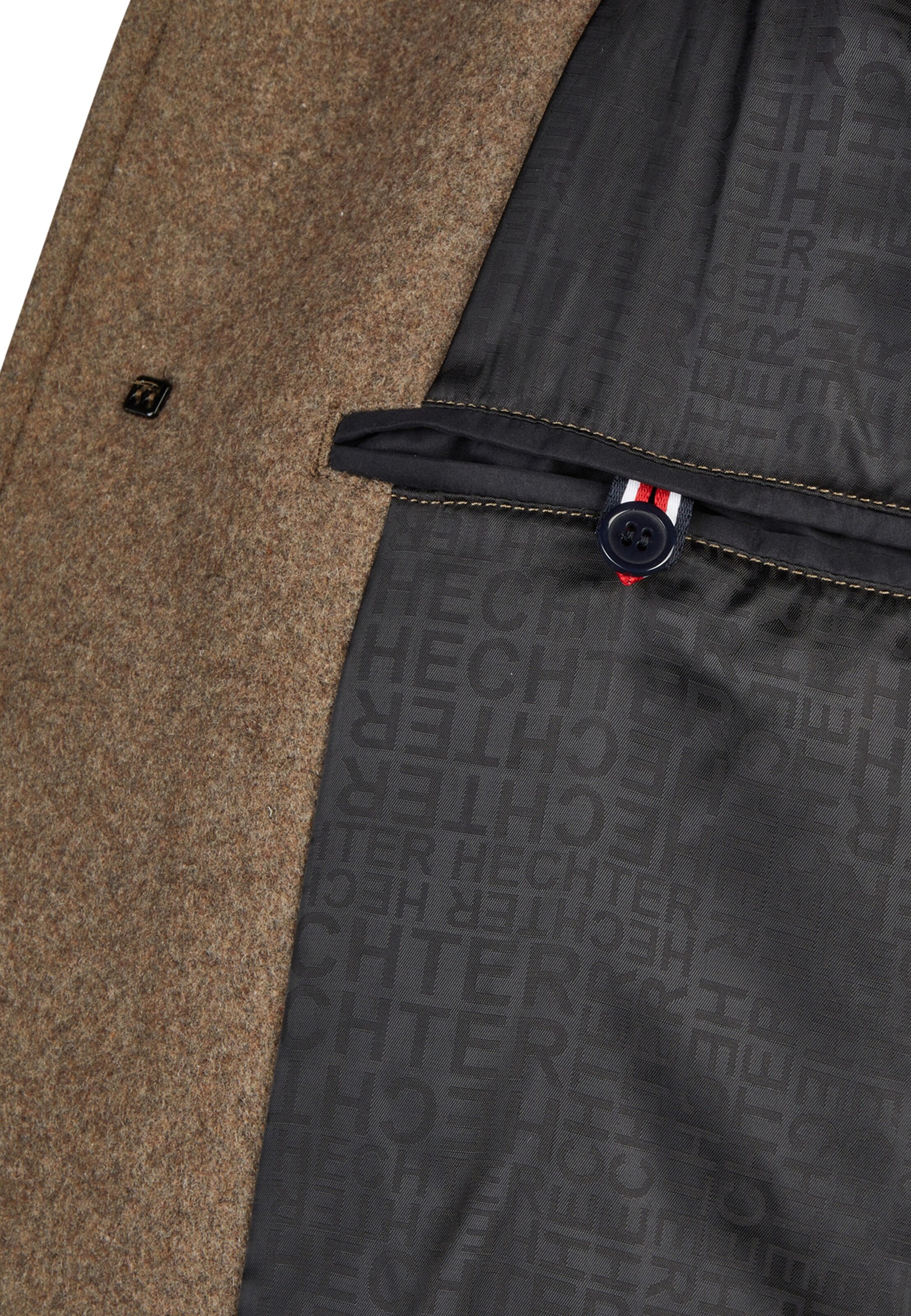 HECHTER PARIS Between-seasons coat in Brown