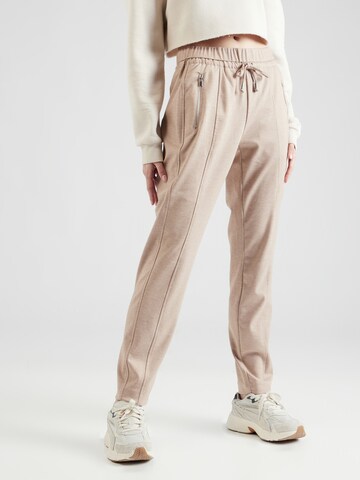 VERO MODA Regular Broek 'MELANIE' in Beige: voorkant