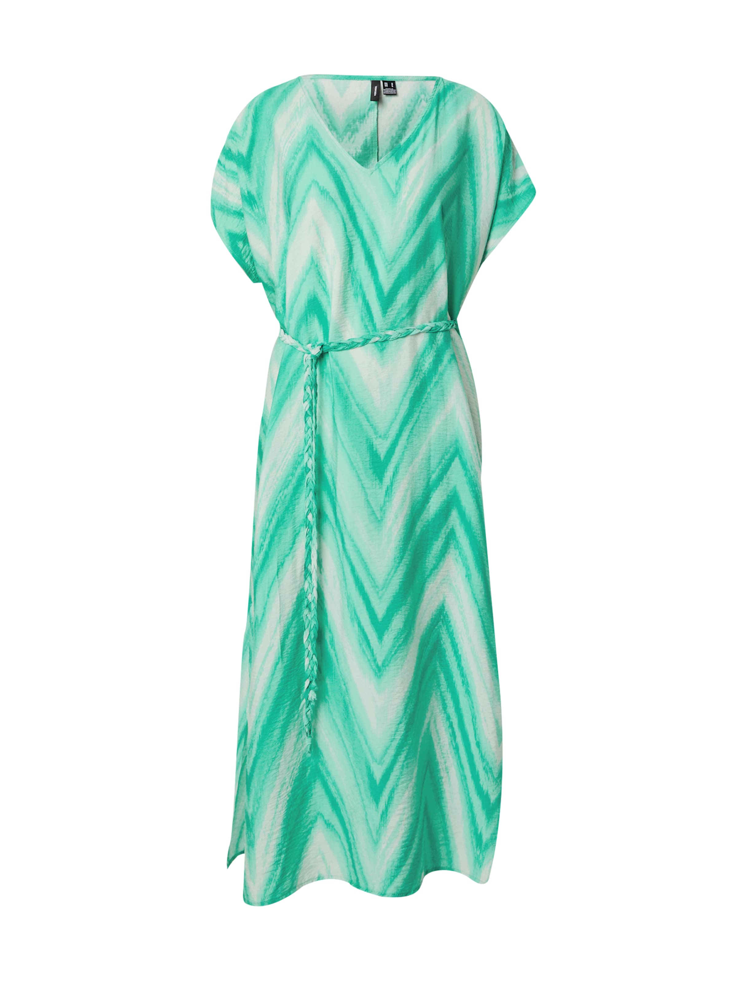 VERO MODA Рокля 'JOSIE KUA' в зелено: отпред