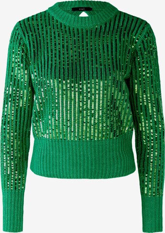 Pullover di OUI in verde: frontale