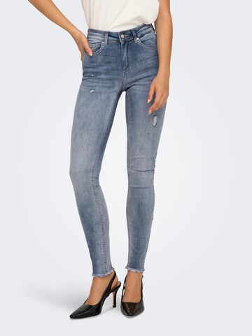 ONLY Skinny Fit Дънки 'ONLBLUSH' в синьо: отпред
