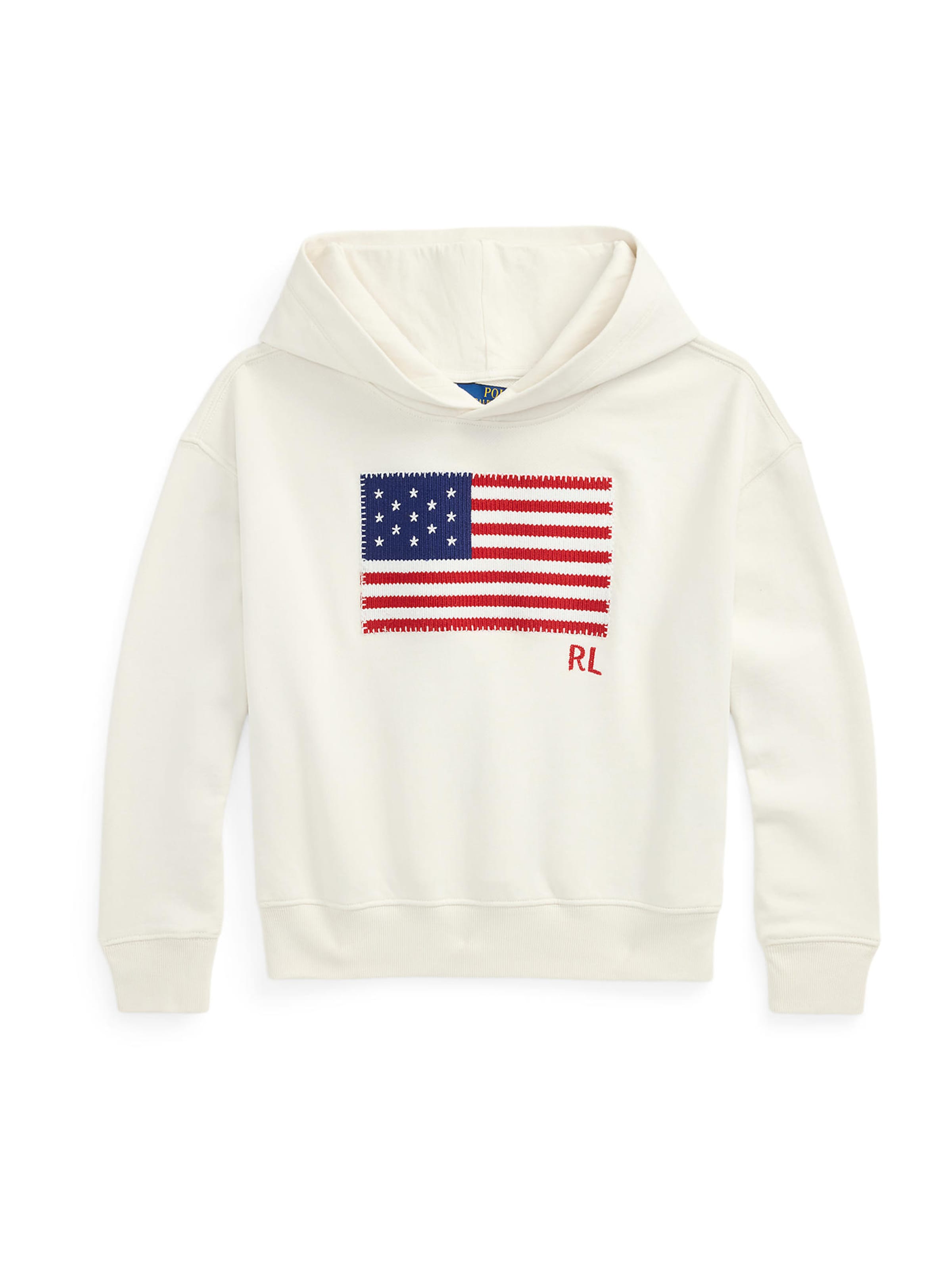 Polo Ralph Lauren Sweatshirt in White: front