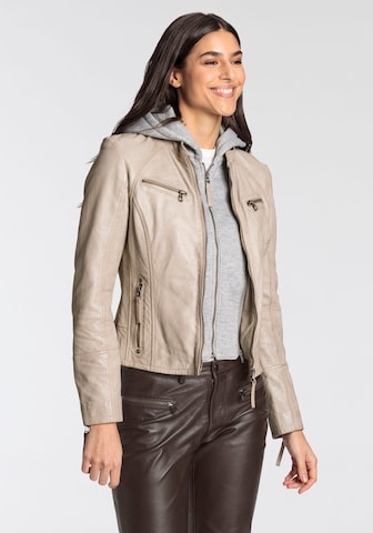 Gipsy by Mauritius Between-Season Jacket in Beige: front