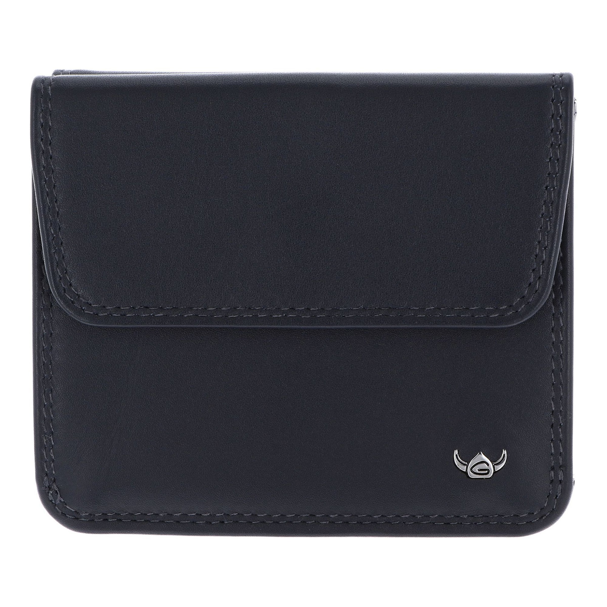 Porte-monnaies 'Polo' GOLDEN HEAD en bleu : devant