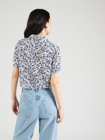 VERO MODA Bluse 'MENNY' i blå