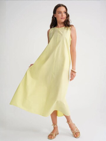 MixRay Dress in Yellow