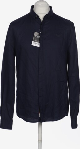 Superdry Hemd XL in Blau: predná strana