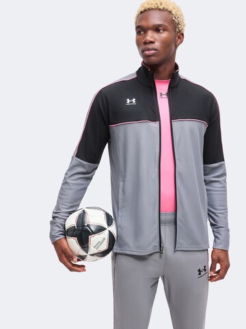 UNDER ARMOUR Training jacket 'Challenger' in Grey