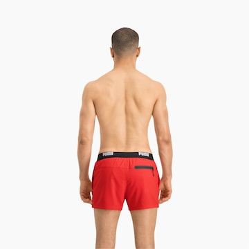PUMA Regular Board Shorts in Red