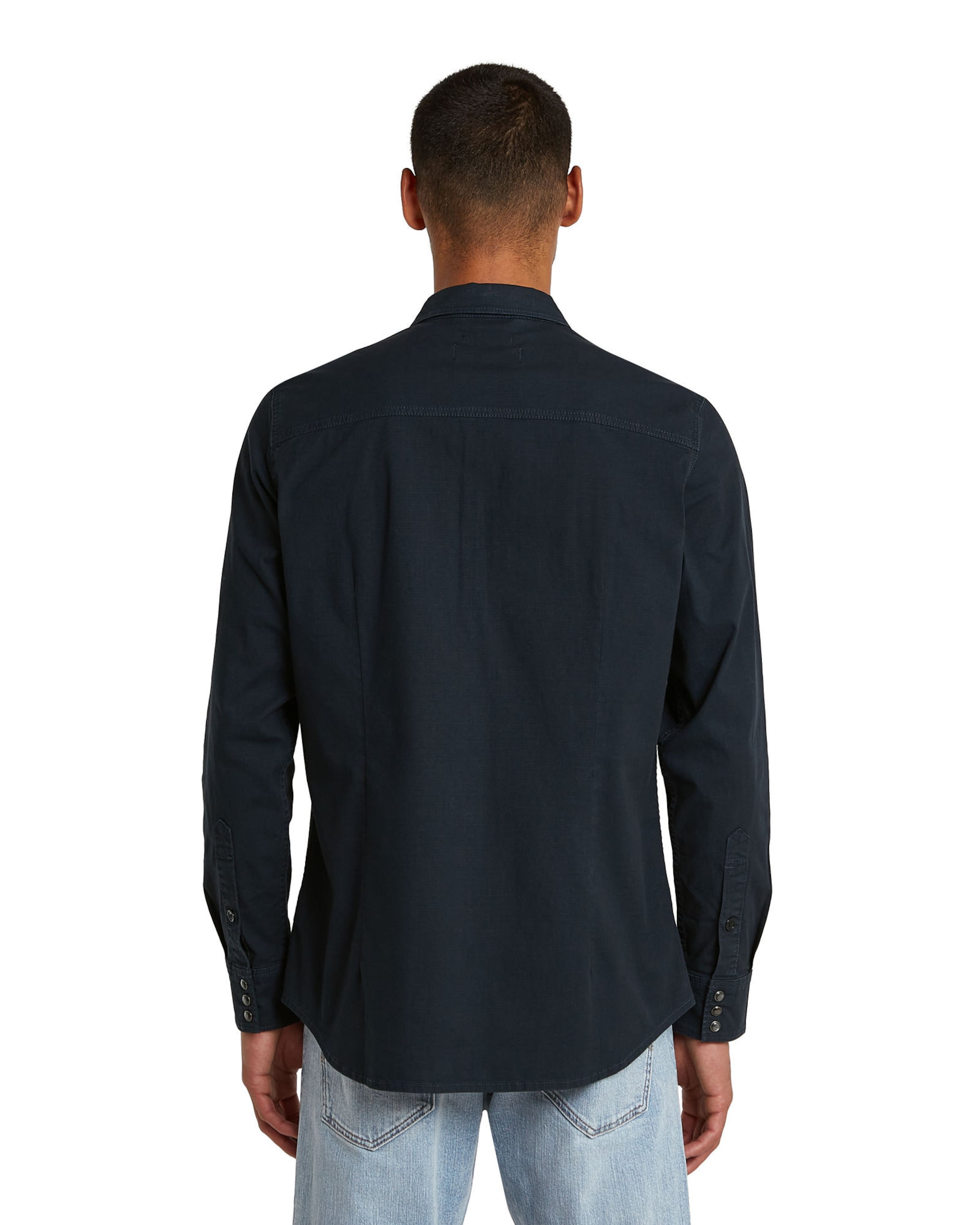 G-STAR Slim fit Button Up Shirt 'Dakota Slim Shirt' in Blue