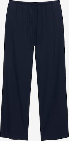 Pull&Bear Wide Leg Hose 'PACIFIC' in Blau: Vorderseite
