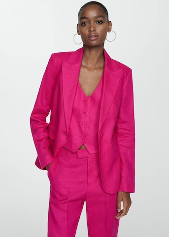 MANGO Weste 'Boreli' in Pink